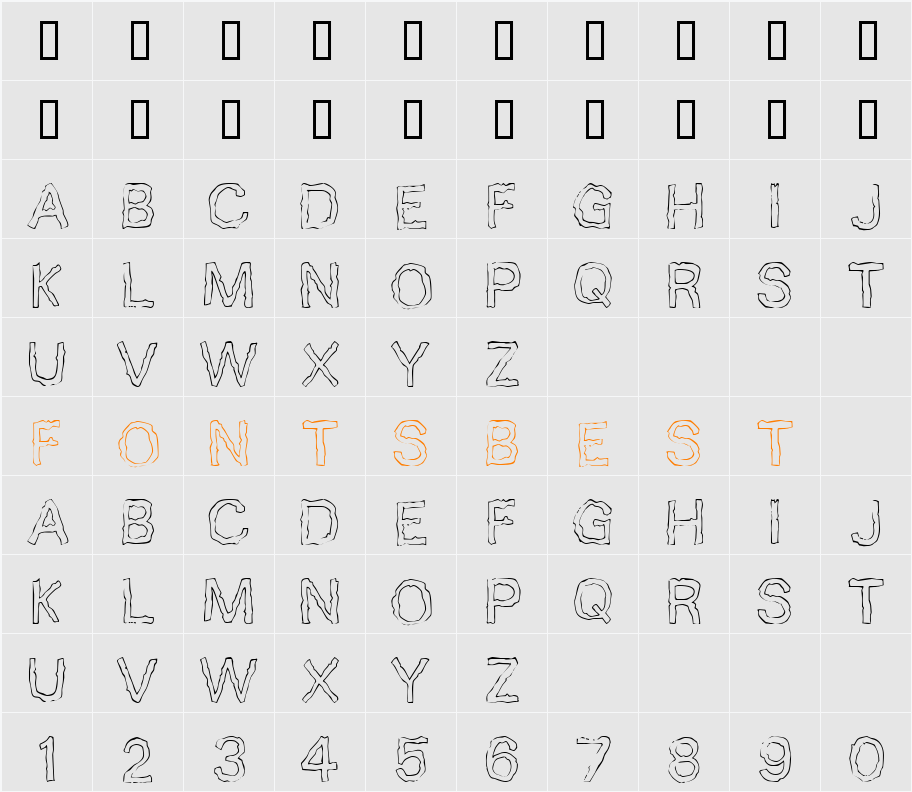 10 Minutes Character Map