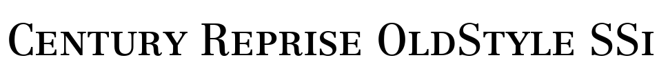 Century Reprise OldStyle SSi