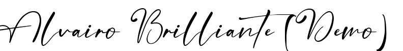 Alvairo Brilliante (Demo) Font Image