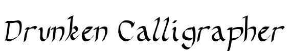Drunken Calligrapher