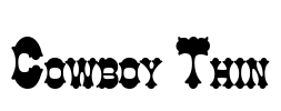 Cowboy Thin