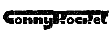 ConnyRocket Font Image