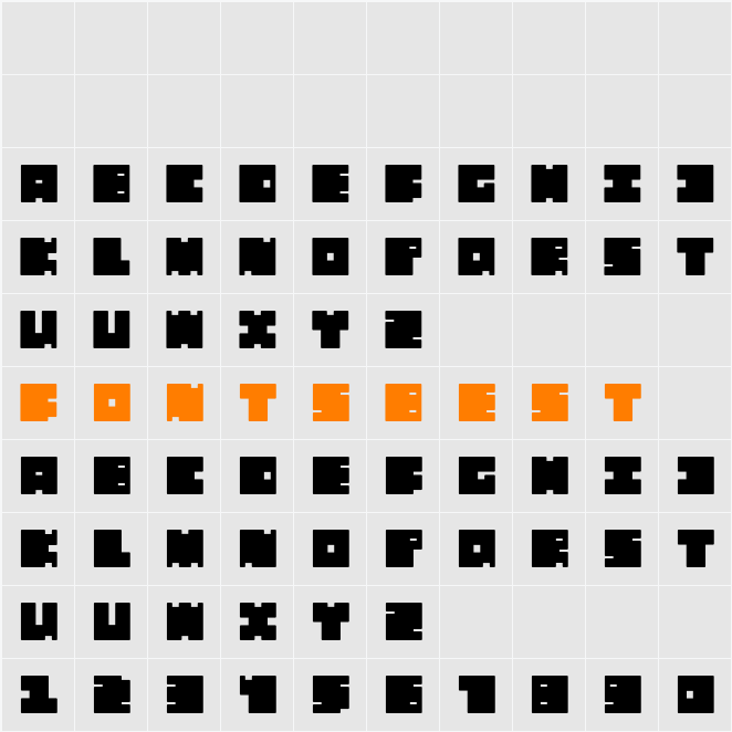 BPchubbyFat Character Map