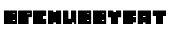 BPchubbyFat Font Image