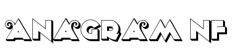 Anagram NF Font Image