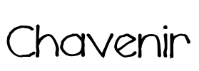 Chavenir Font Image