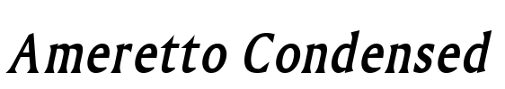 Ameretto Condensed