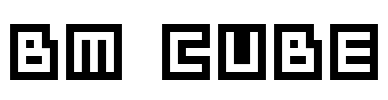 BM cube Font Image