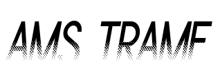 Ams Trame Font Image