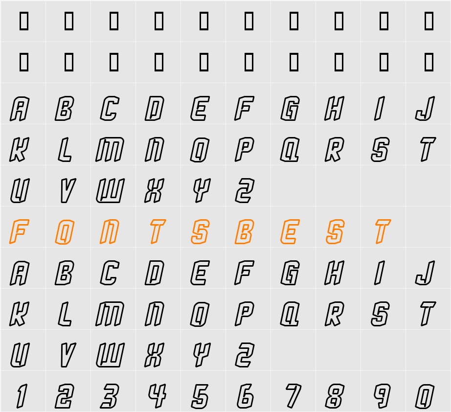 JI-Lisped Character Map