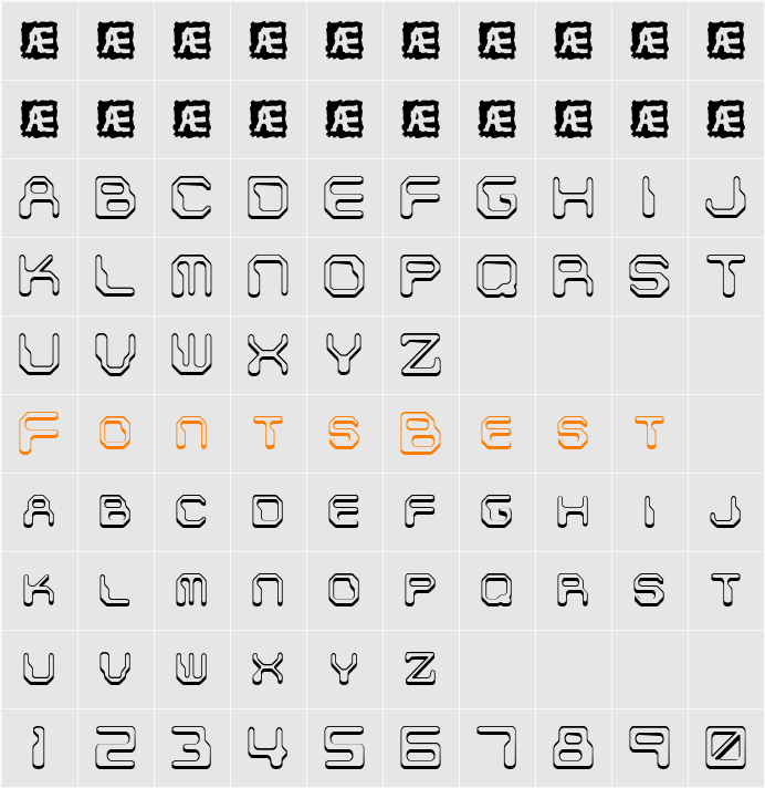Chintzy CPU Shadow BRK Character Map