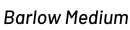 Barlow Medium