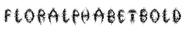 FlorAlphabet-Bold