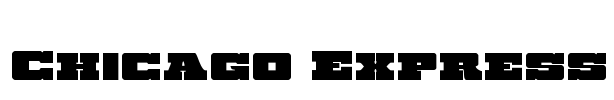 Chicago Express Font Image