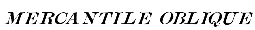 Mercantile Oblique