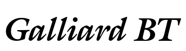 Galliard BT