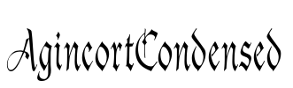 AgincortCondensed