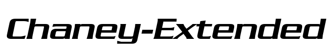 Chaney-Extended