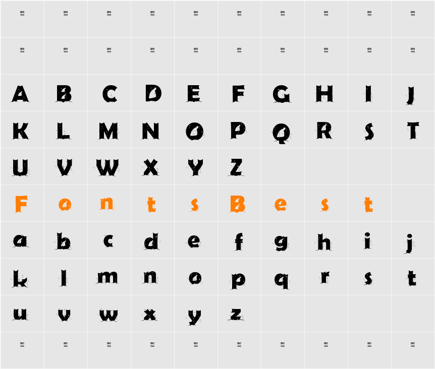 First Christmas Character Map