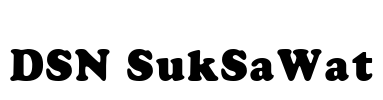 DSN SukSaWat Font Image