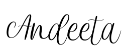 Andeeta Font Image