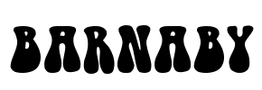 BARNABY Font Image