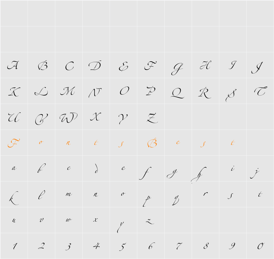 Alexandra Zeferino Three Character Map