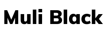 Muli Black