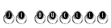 JI-Duelli Font Image
