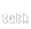 Bath Font Image