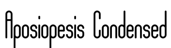 Aposiopesis Condensed