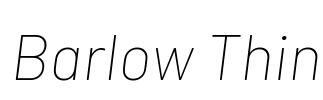 Barlow Thin