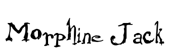 Morphine Jack Font Image