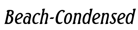 Beach-Condensed