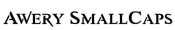 Awery SmallCaps