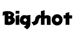 Bigshot Font Image