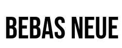 Bebas Neue Font Image