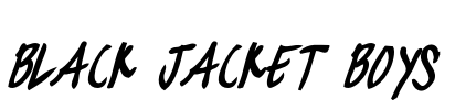 black jacket boys