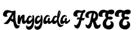 Anggada FREE Font Image