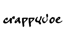 crappyJoe Font Image