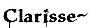 Clarisse~ Font Image