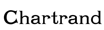 Chartrand Font Image
