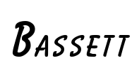 Bassett Font Image