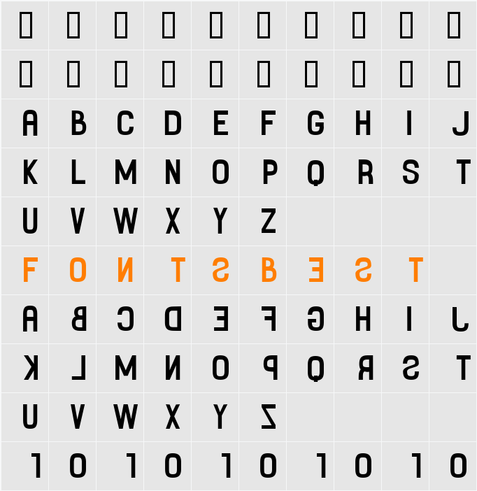JI-Parser Character Map