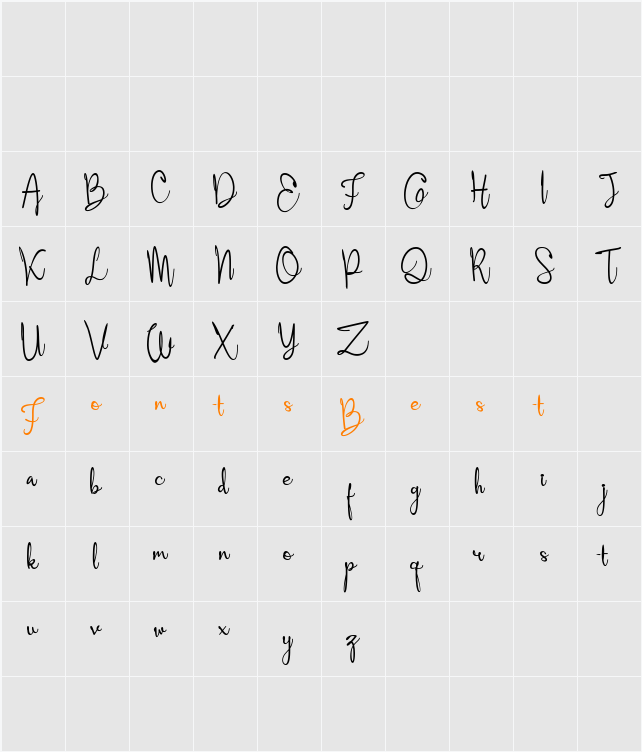 Aleyna Character Map