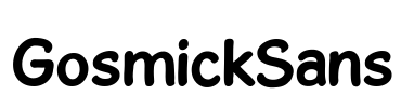 GosmickSans