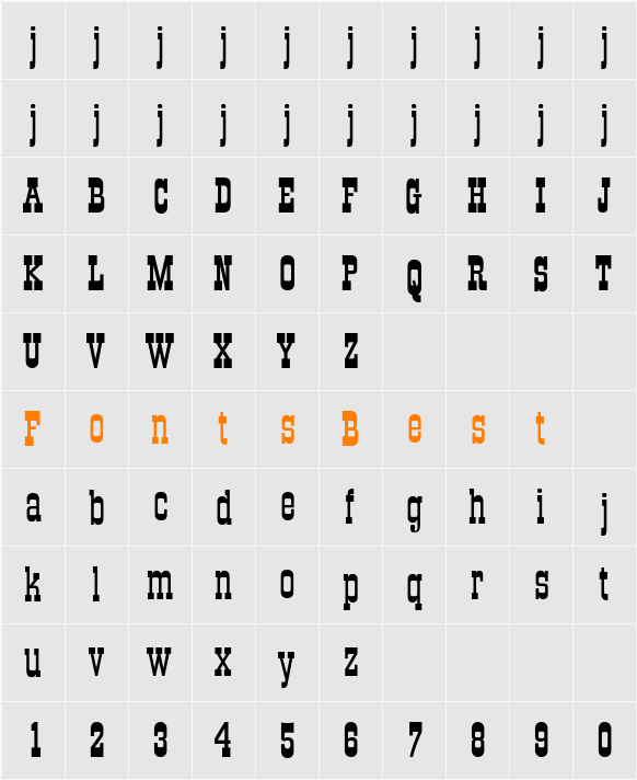 BigBossy Character Map