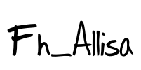 Fh_Allisa Font Image