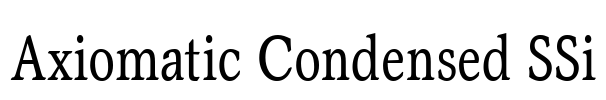 Axiomatic Condensed SSi
