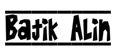 Batik Alin Font Image